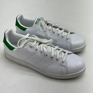 Adidas Stan Smith White Green Sneakers Men’s size 11